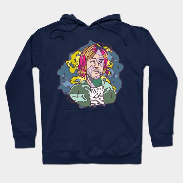 Kurt Hoodie by Shann Graham Art